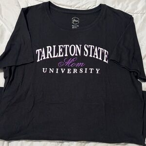 Gear For Sports Black and Purple Tarleton State University Mom Tee